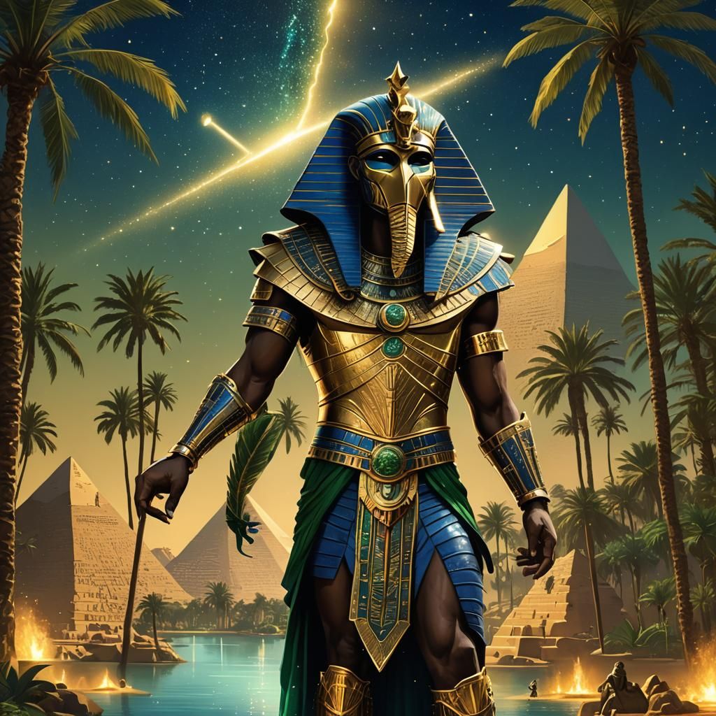 Horus Behind the Pyramids and the Nile