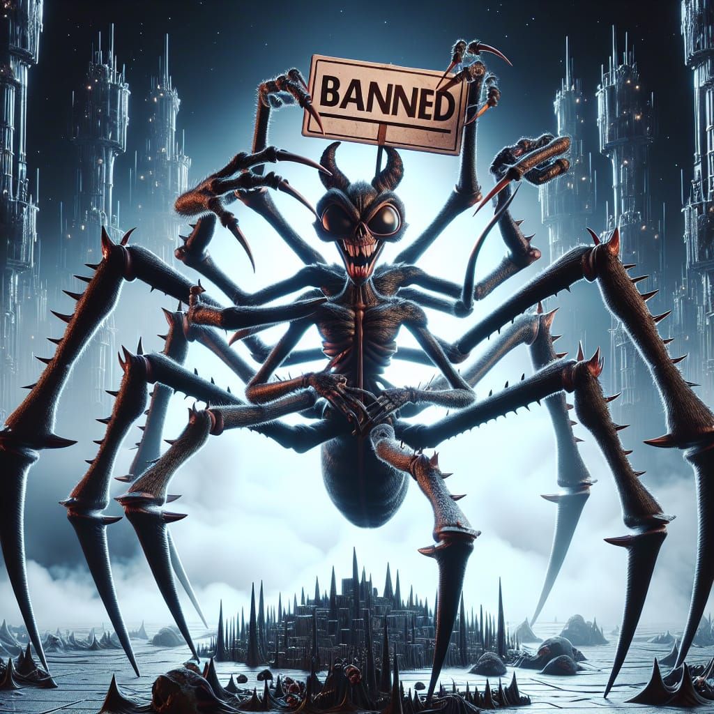Demonic Spider Guardian of Forbidden Realms