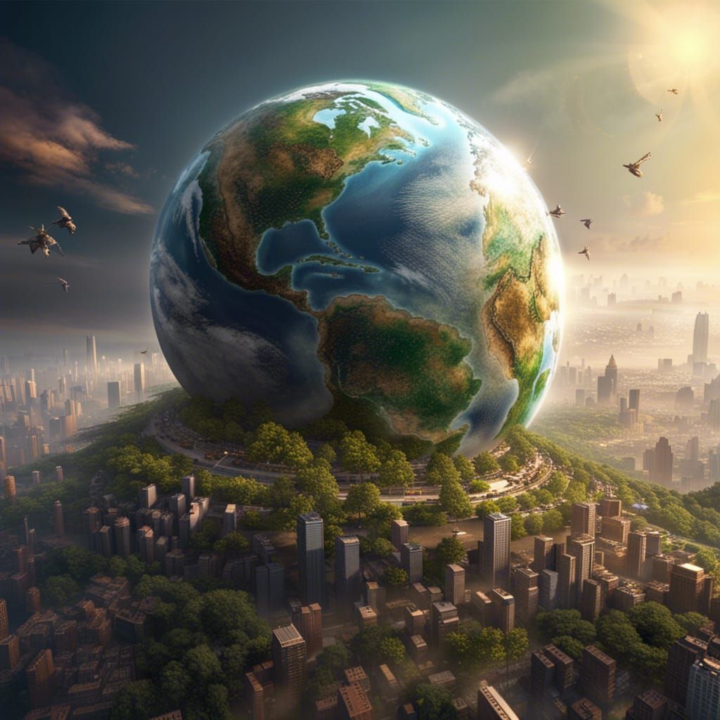 Earth Reborn: Nature's Hyperrealistic Comeback