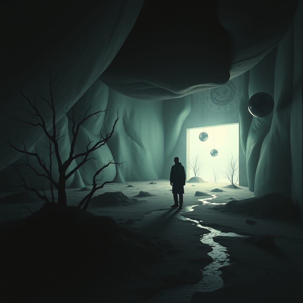 Liminal Ambiguity: A Surreal Disoriented Space