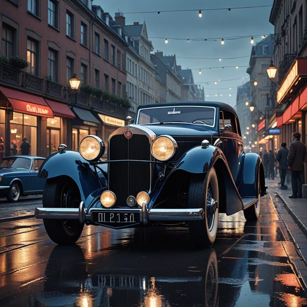 Luxurious Hispano-Suiza H6B Dubonnet Xenia in Vintage Europe...