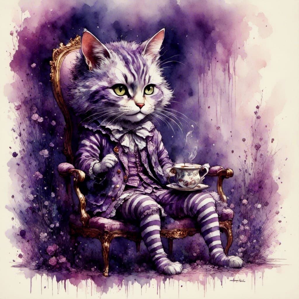 Caturday Mood in Wonderland
