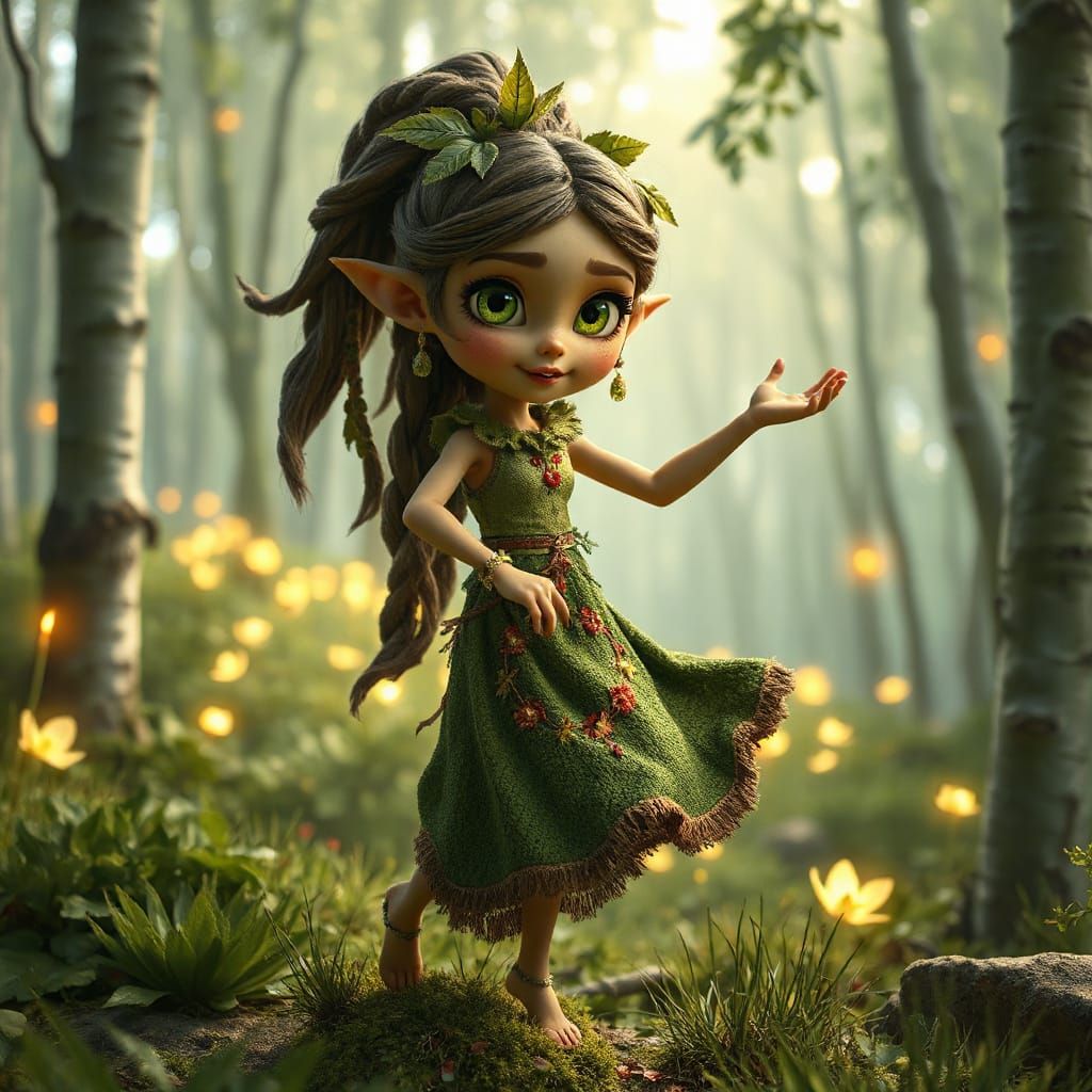 Mavka - forest spirit