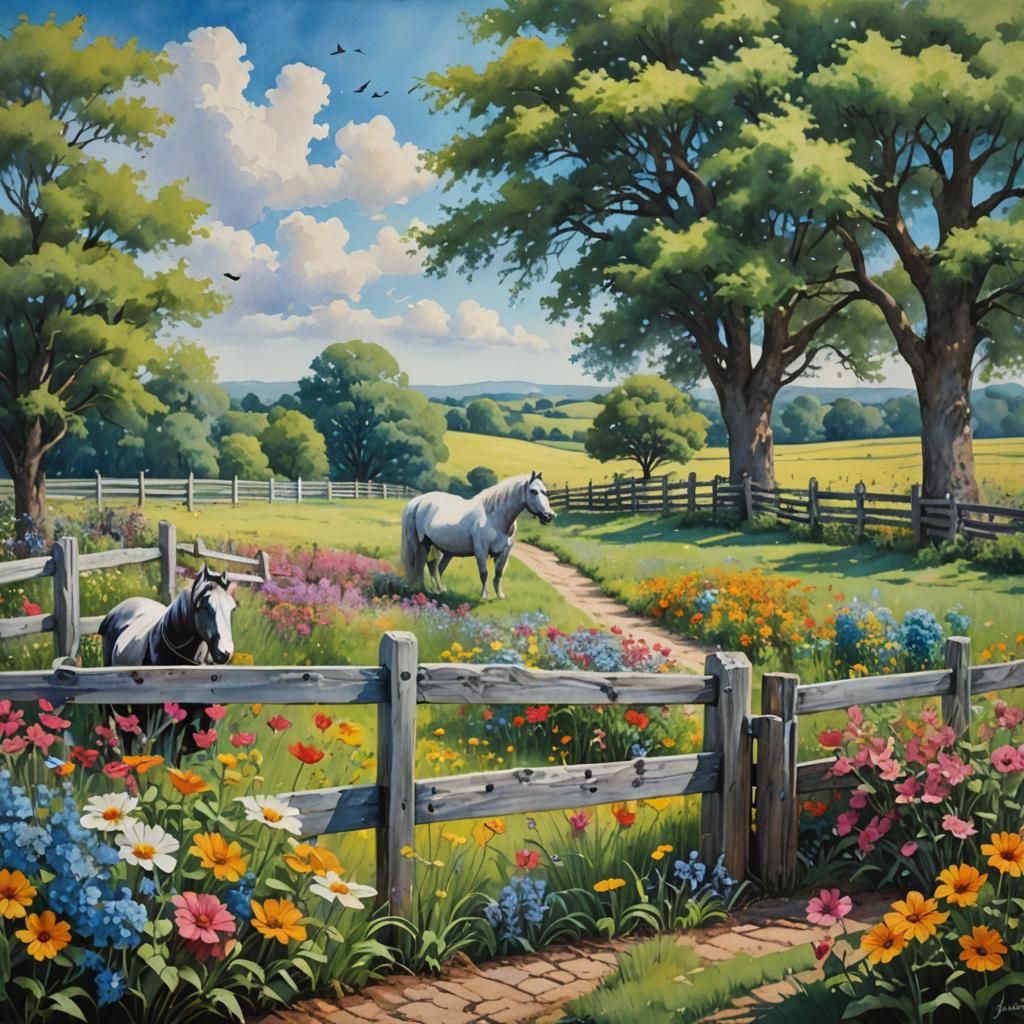 Airbrush and wet watercolor, vibrant intuitive colors, reali...