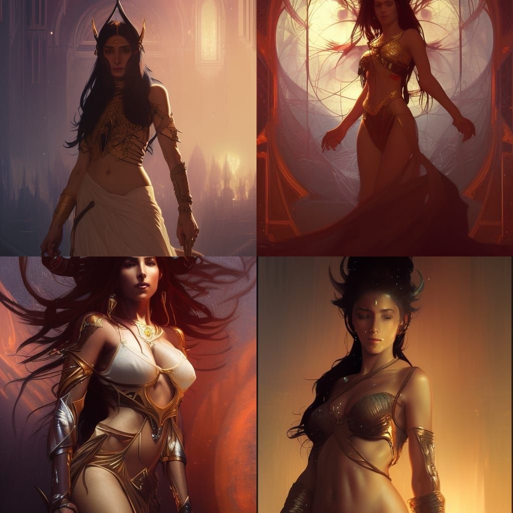 Ishtar: Dark Fantasy Concept Art in 8K