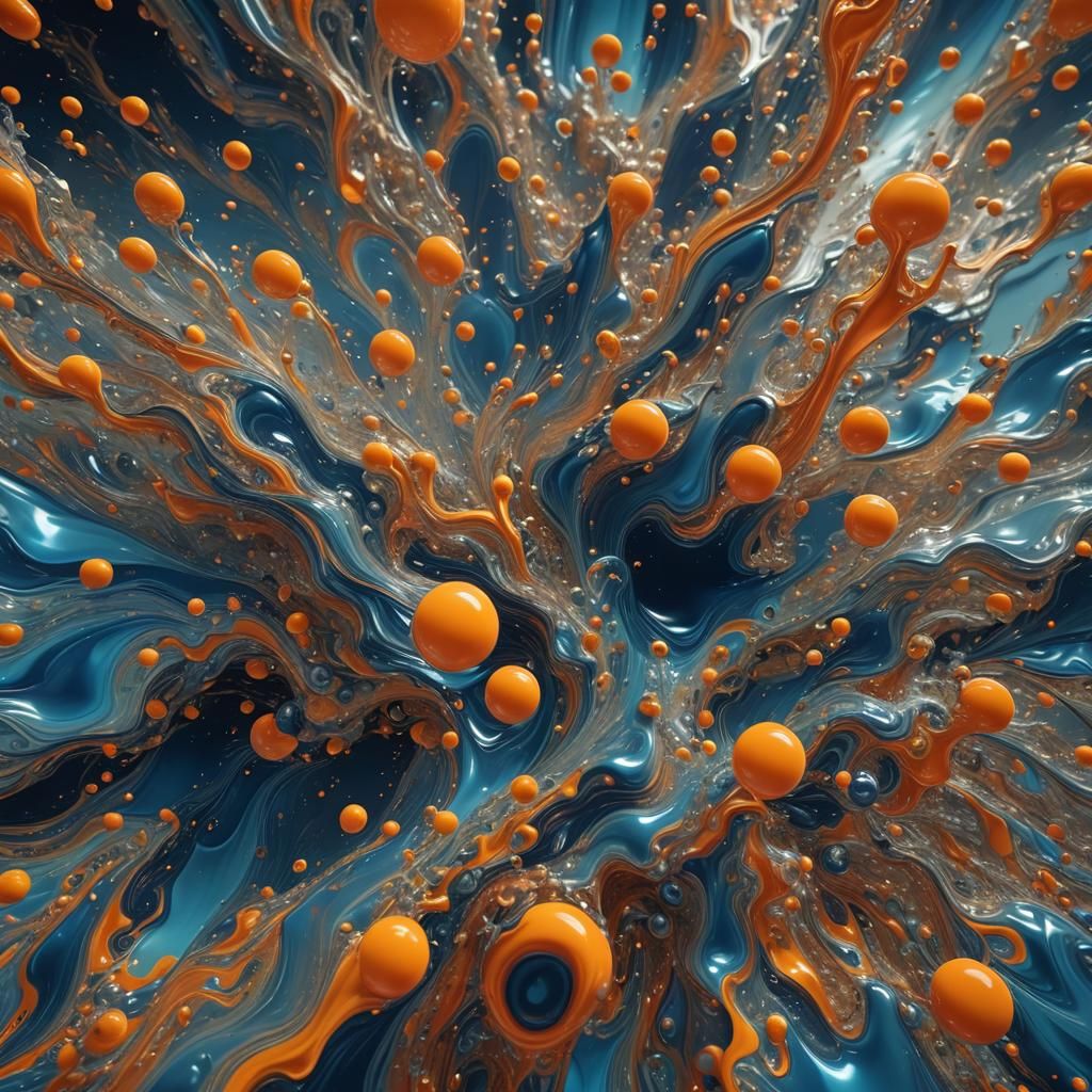 Abstract Fluid Dynamics in Zero Gravity