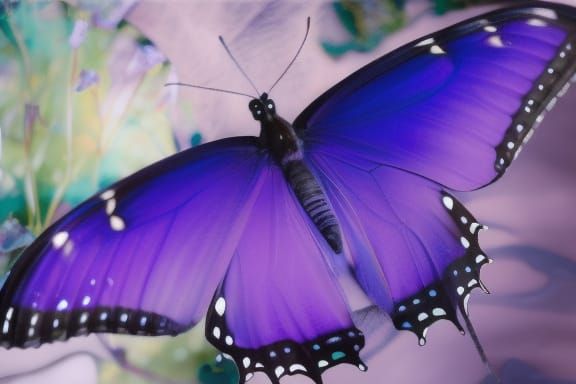 purple butterfly 🦋