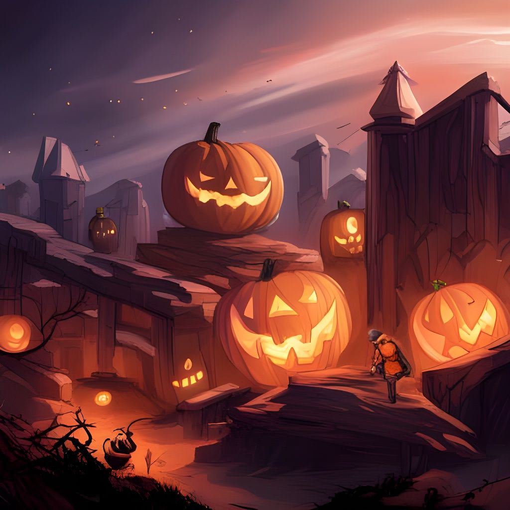 Autumn Fantasy World-Building with Halloween Elements