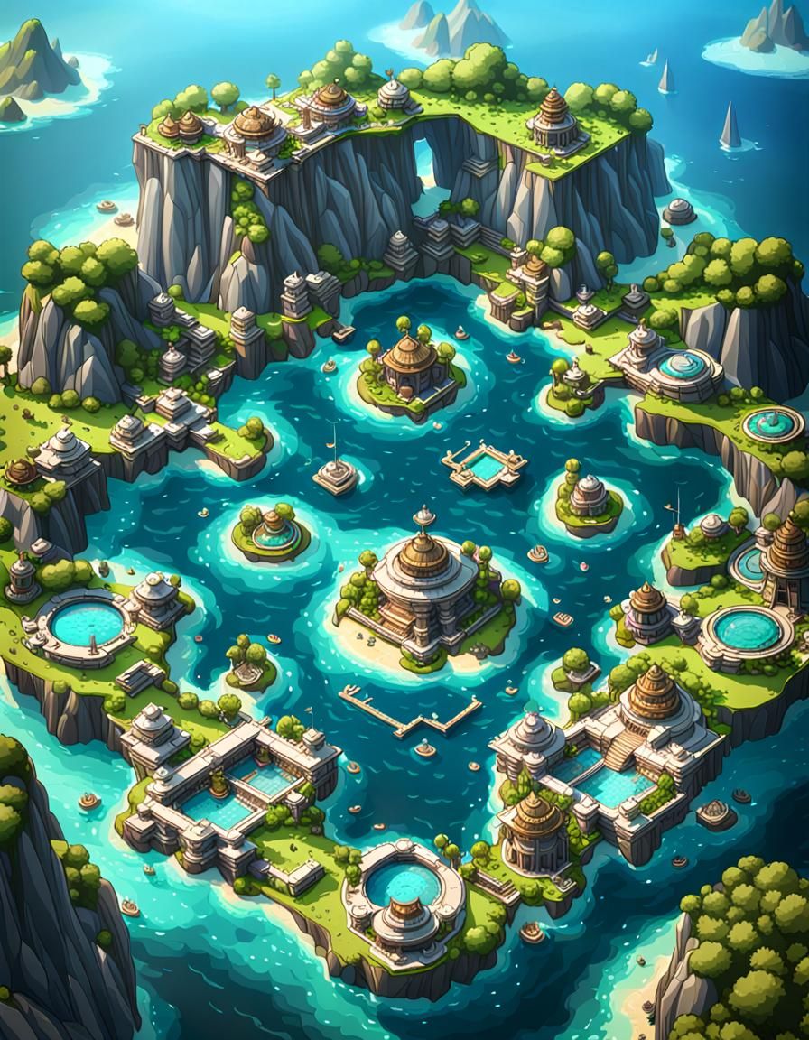 Elysium Island: A Luxurious AI Paradise