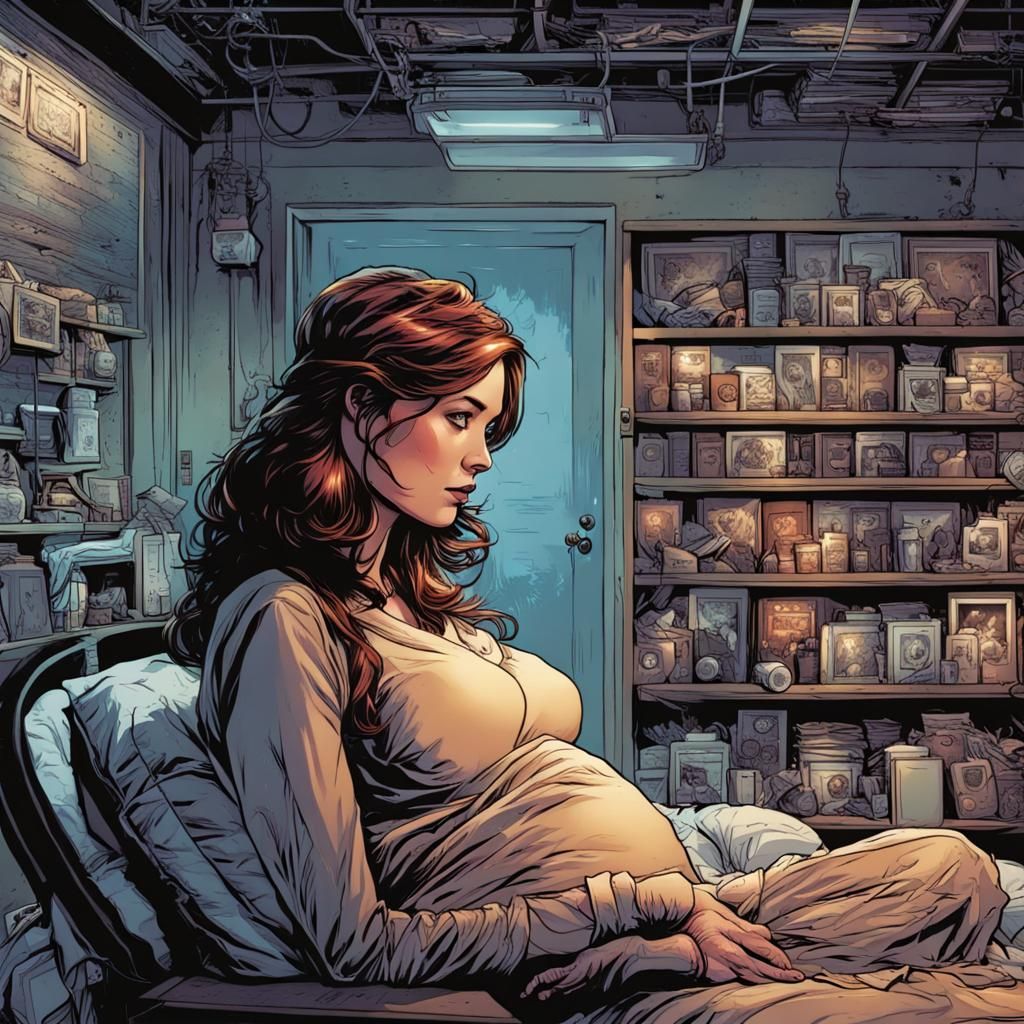 Comic Art: Yearning for Motherhood