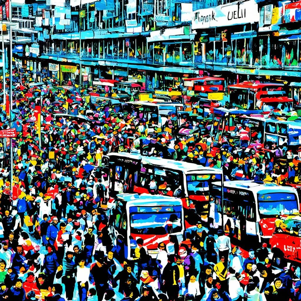 Joyful Moment on a Busy Day