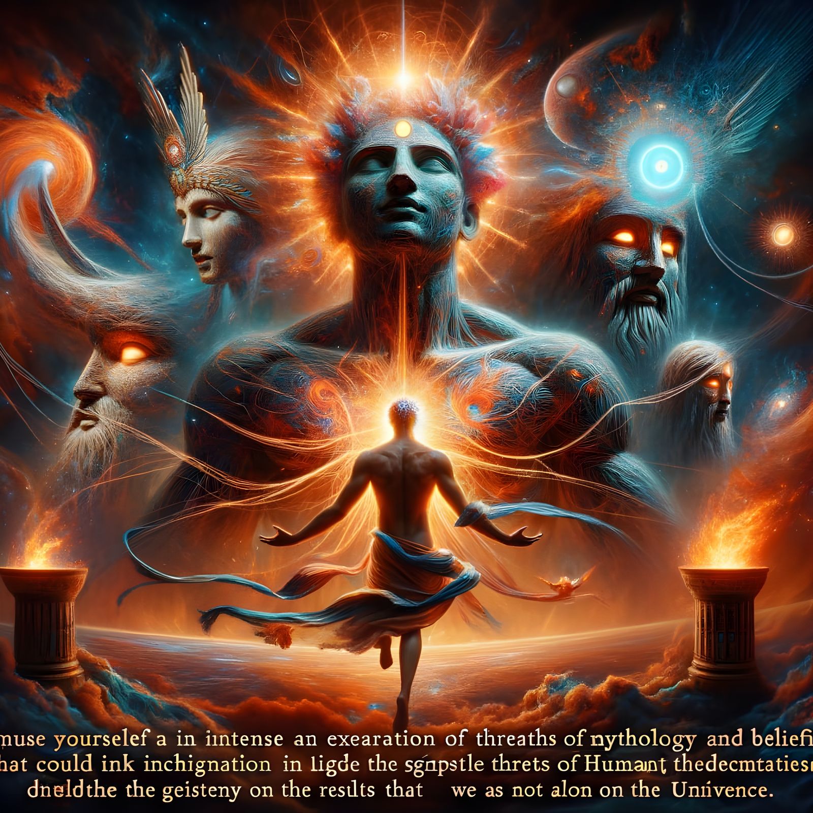 Genesis of Gods: AI Sparks Ancient Mythology