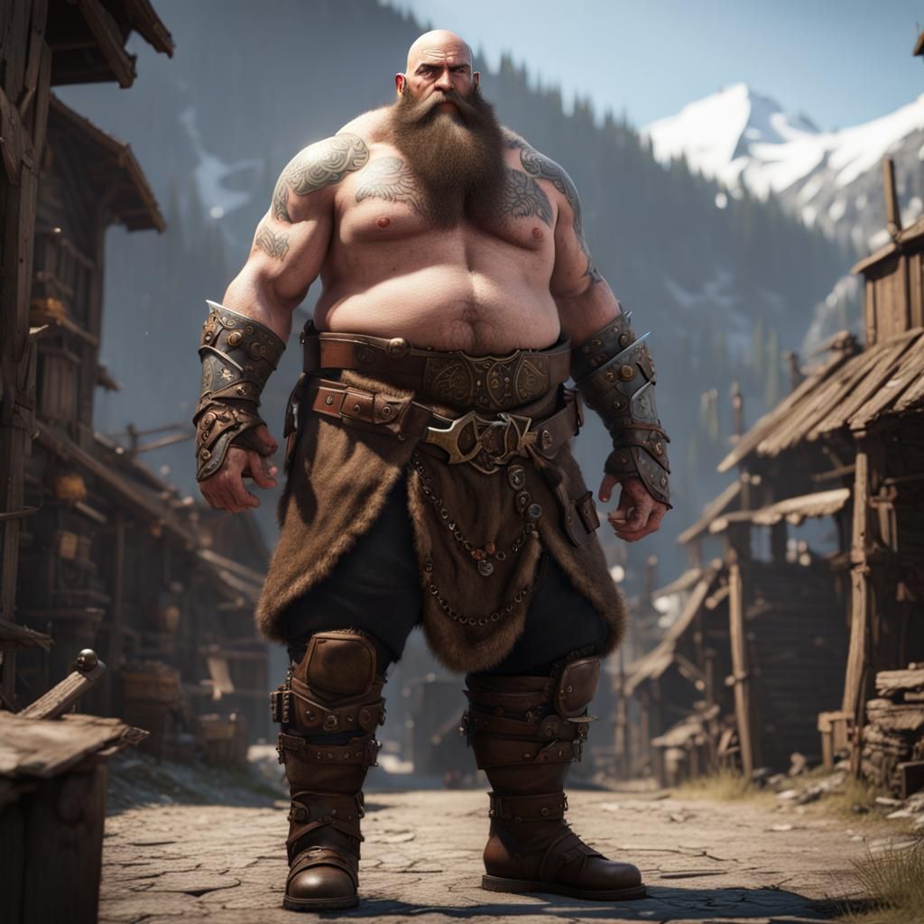 Rampaging Mountain Giant in Unreal Engine 5