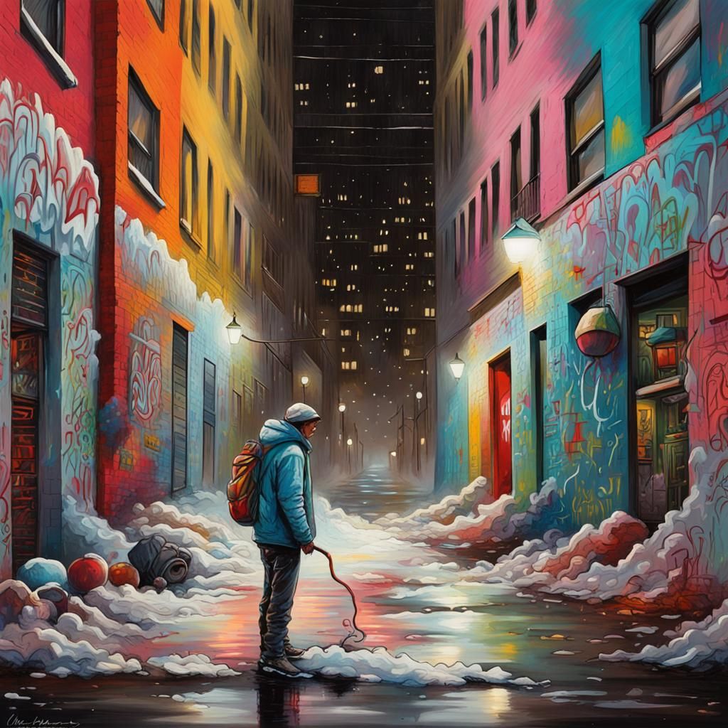 Christmas in the Bronx: Graffiti Street Art