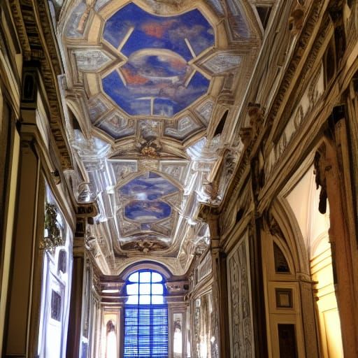 Renaissance Florence Street Scene