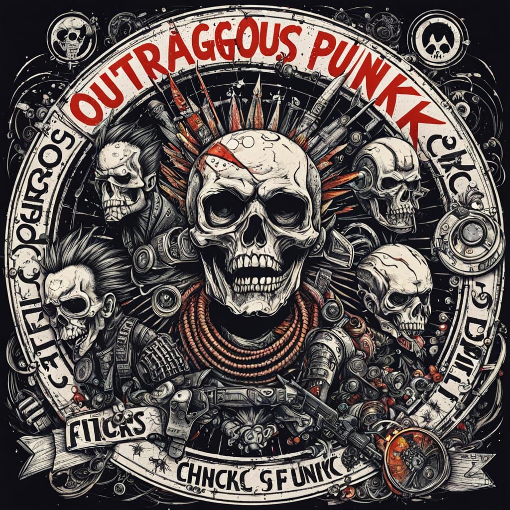 Surreal Circlepunk Chaos Art