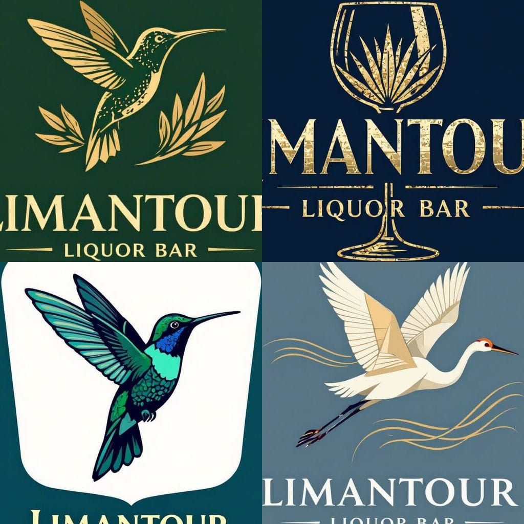 Limantour Liquor Bar Logo Design