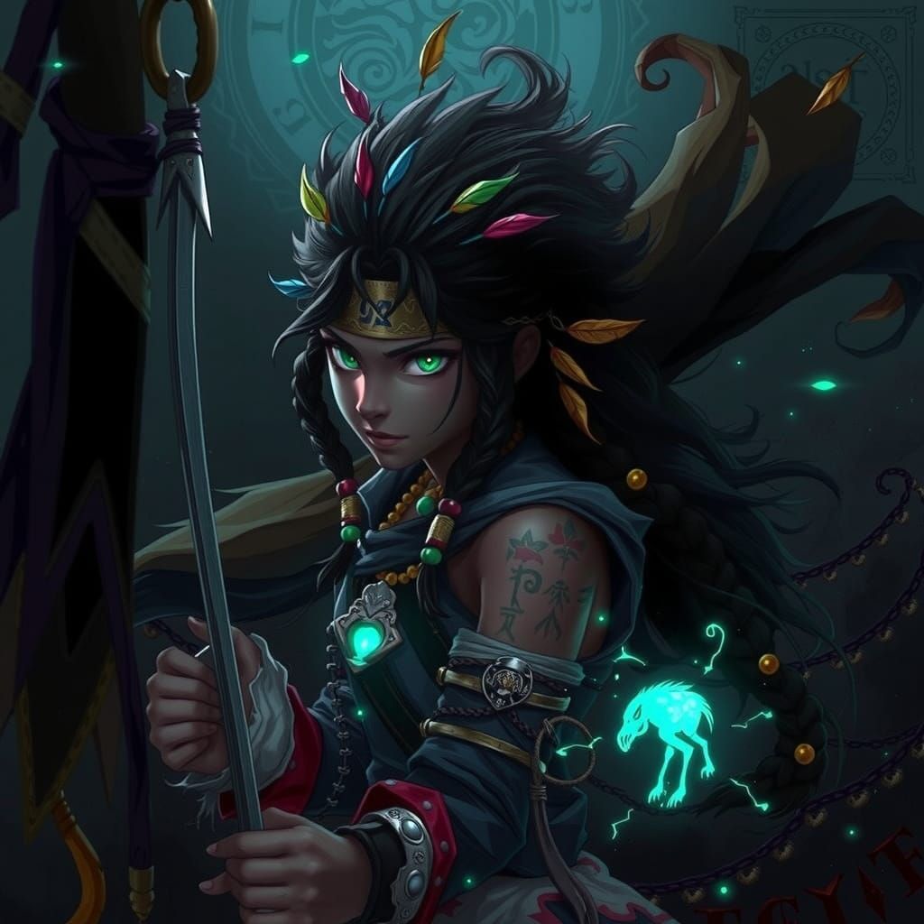 Majestic Pirate Cultivator in Vibrant, Mystical Settings