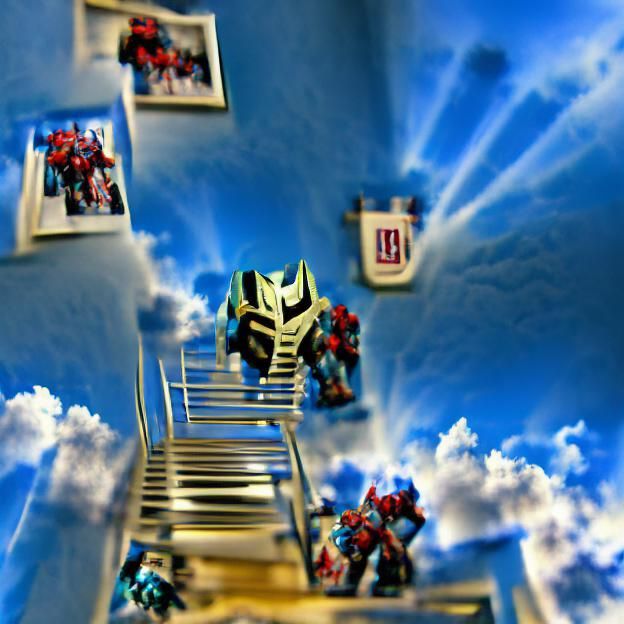 Autobots Climb Stairway to Heaven in Photo