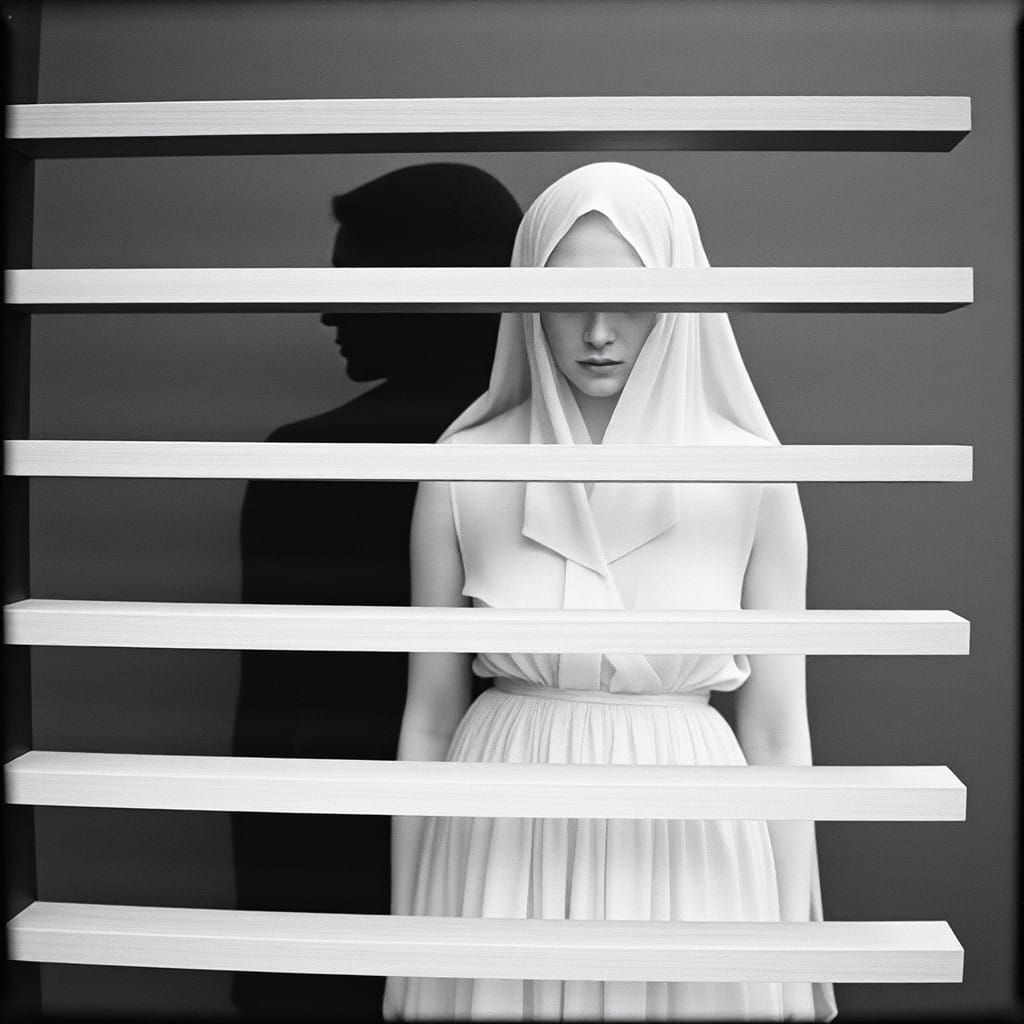 Silver Nitrate Photographs of Surreal Slats