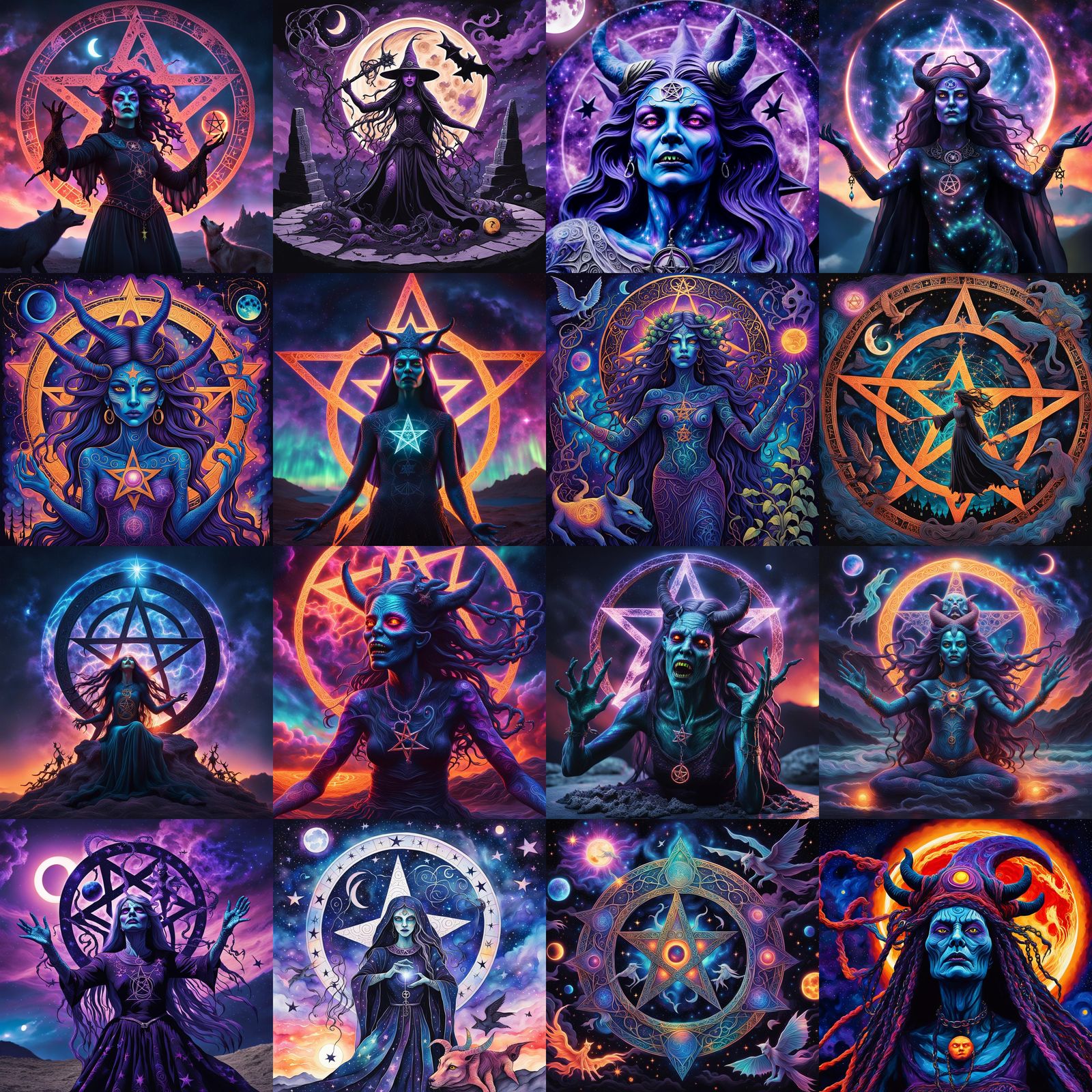 Demonic Captivity Under Solar Eclipse: Astral Illustration