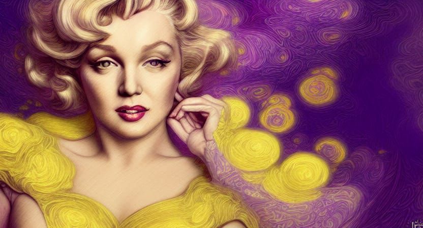 'Marilyn Monroe' - Iconic Star