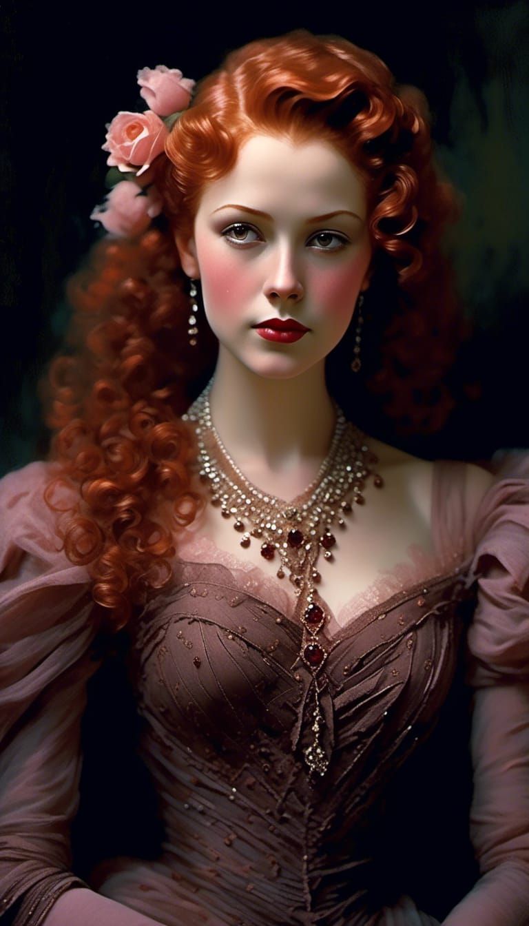 Elena the Vampiress in 1930s Fashion
