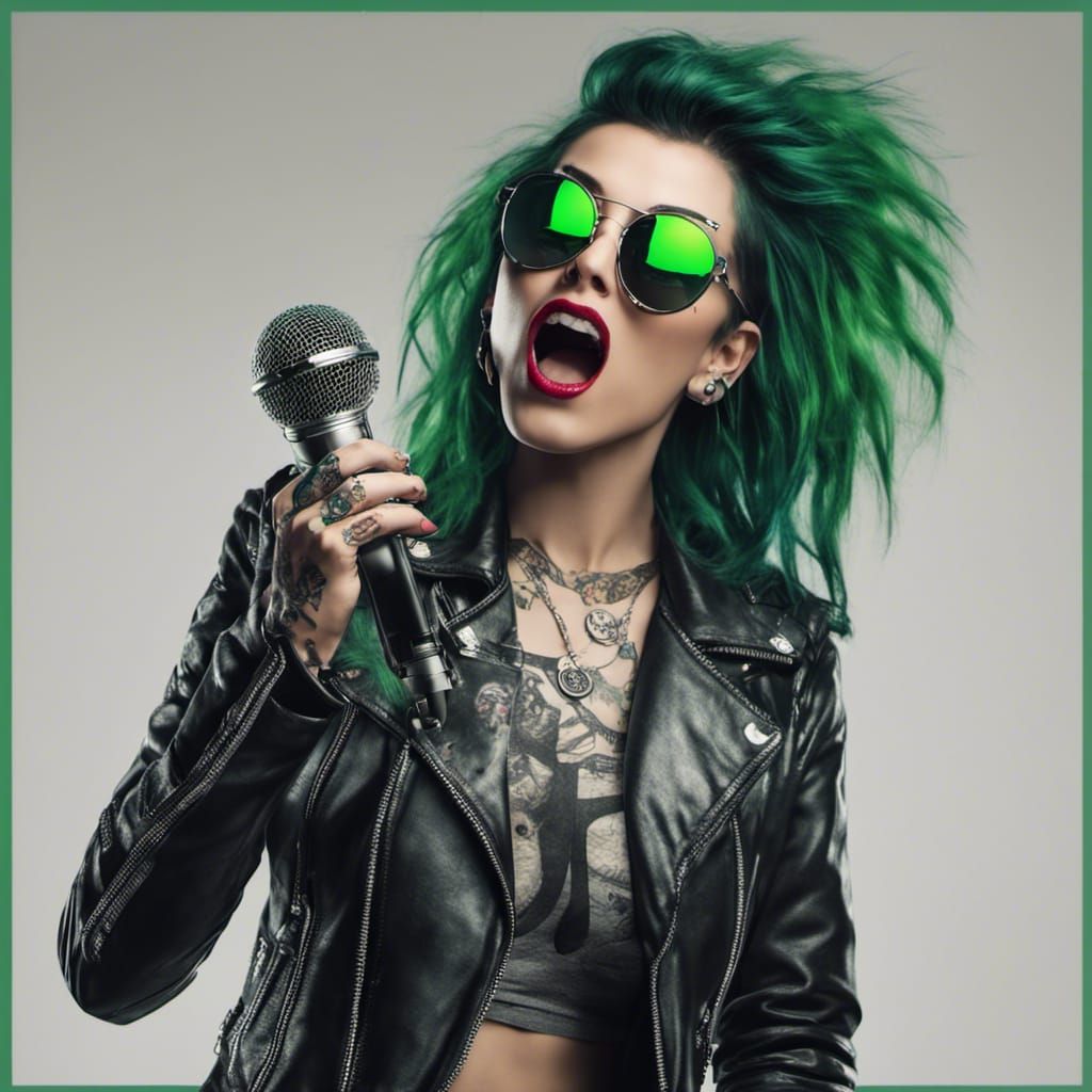 Rocker Grrrl Cyberpunk 2020