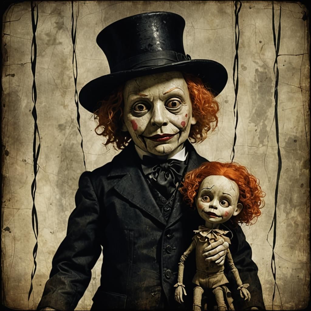 Dark Art: Puppet Master in Gabriel Pacheco Style