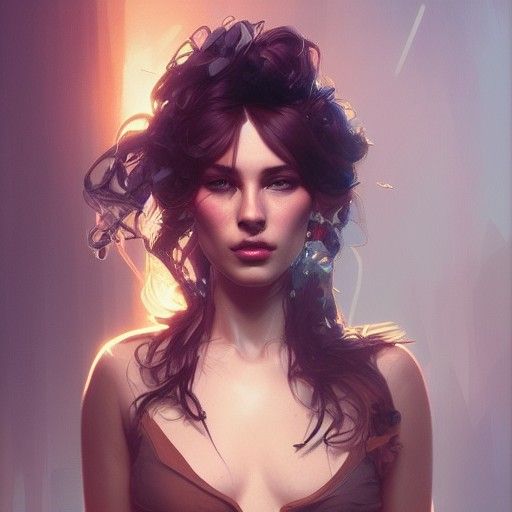 Hyperdetailed Portrait with Dynamic Lighting