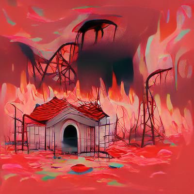 Infernal Wasteland: A Vision of Abandonment