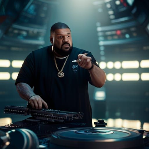 DJ Khaled's Galactic Feast: Death Star Consumption