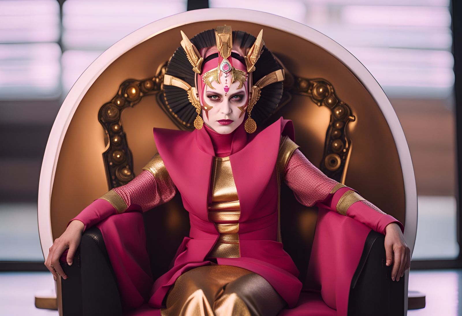 Queen Amidala Ascends the Barbie Dream House Throne