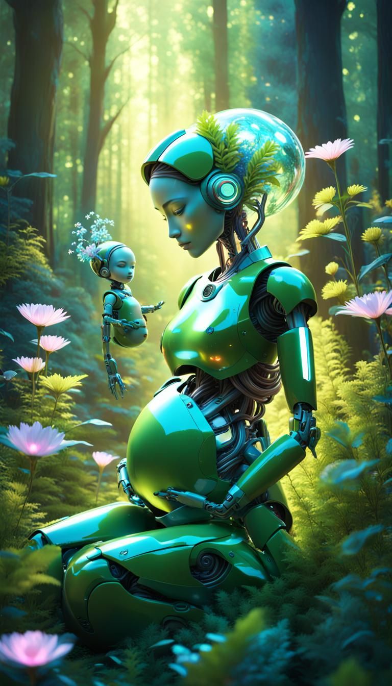 Pregnant Robot