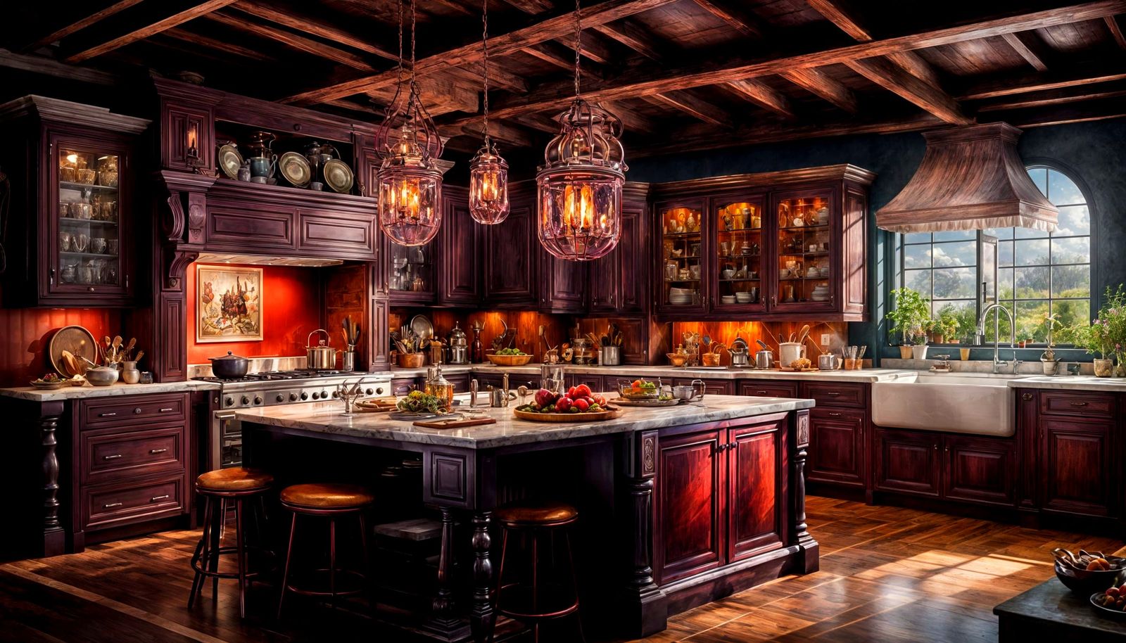 Nightmare Kitchen Panorama HDR