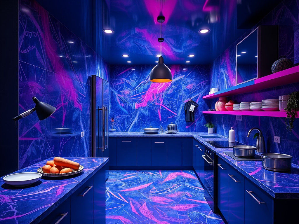 Stunning Minimalist Dock Scene in Impressionistic Style