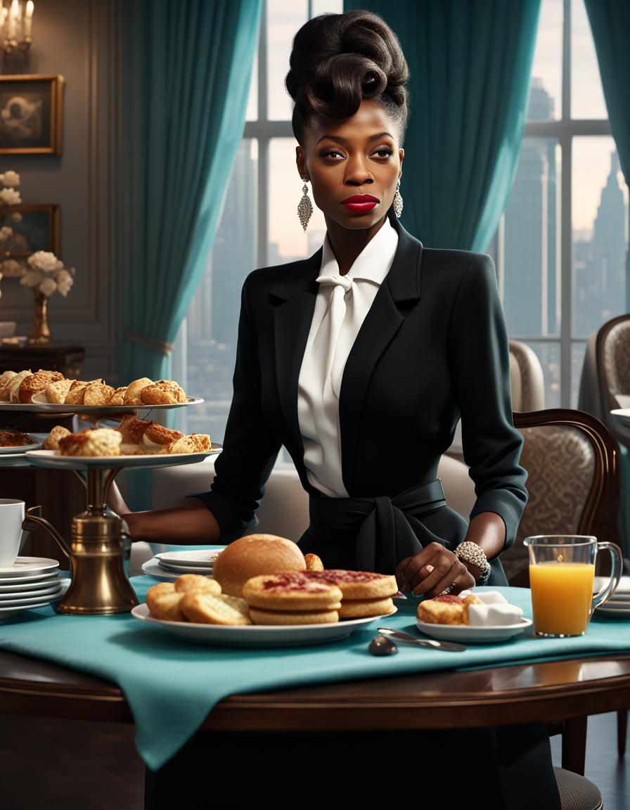 Breakfast at Tiffany's.