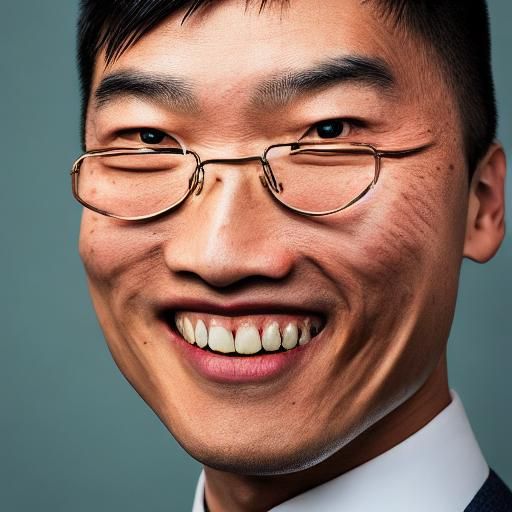 Professional Portrait of Young Asian Man