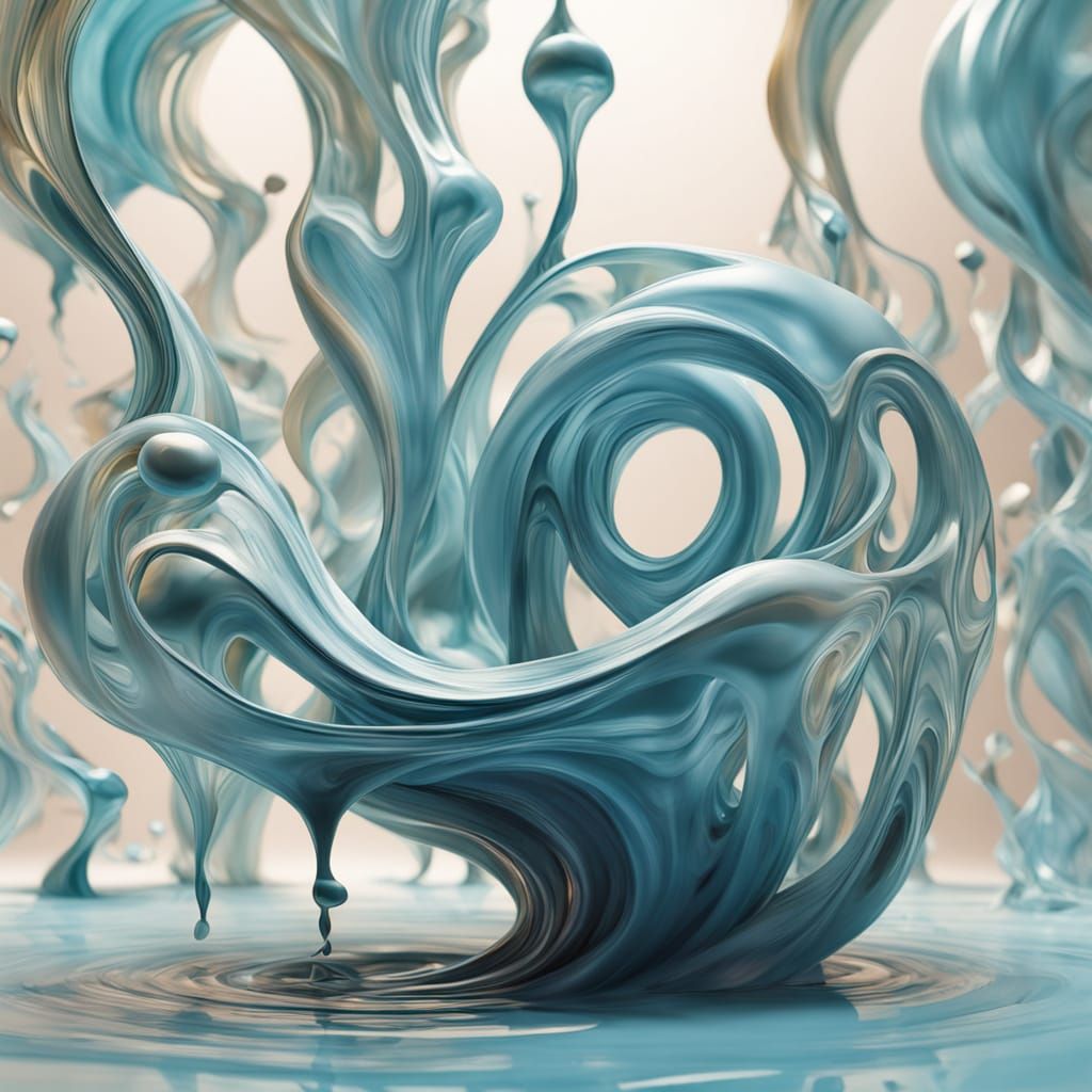 Abstract sculptures in a different way