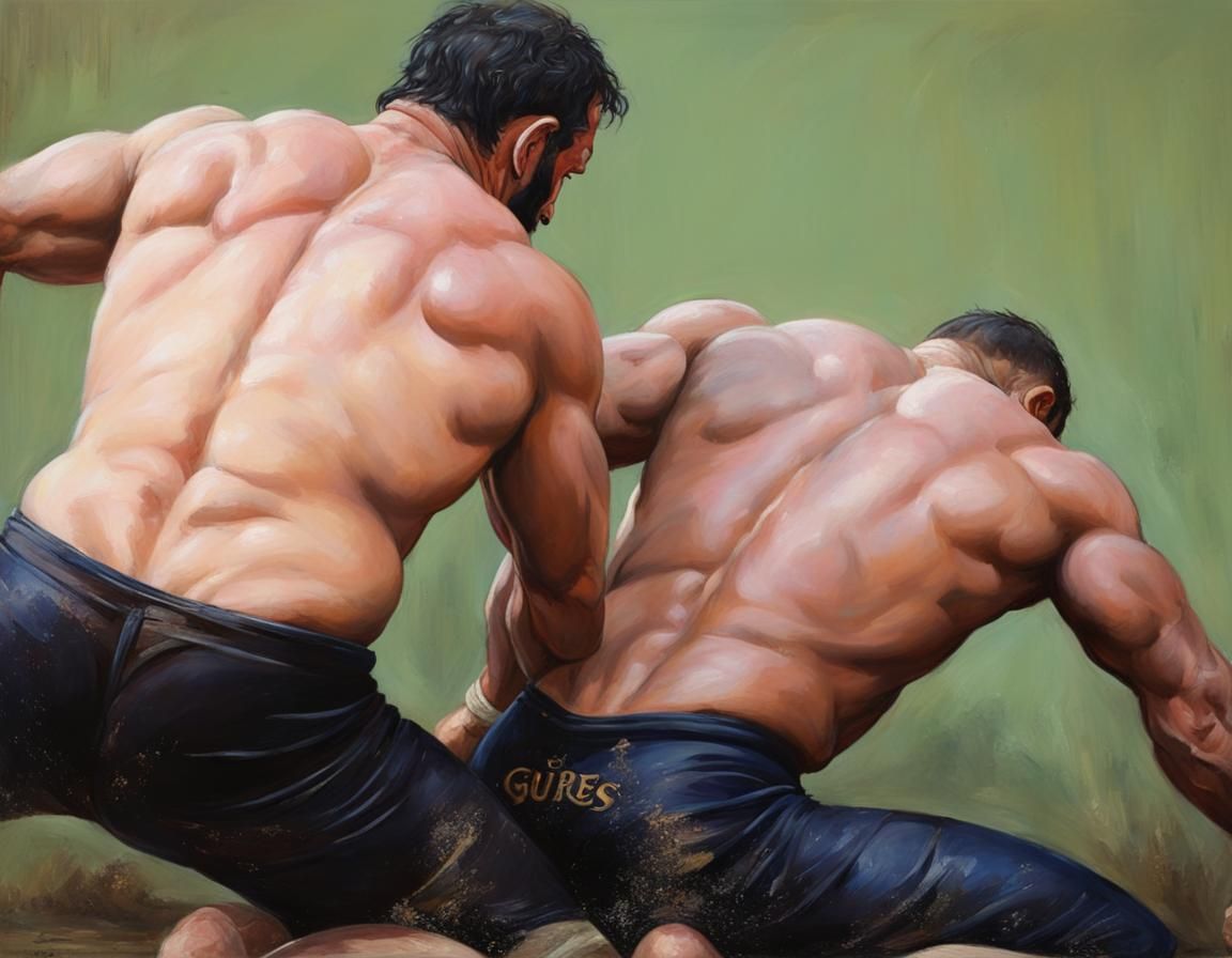 Turkish Oil wrestling