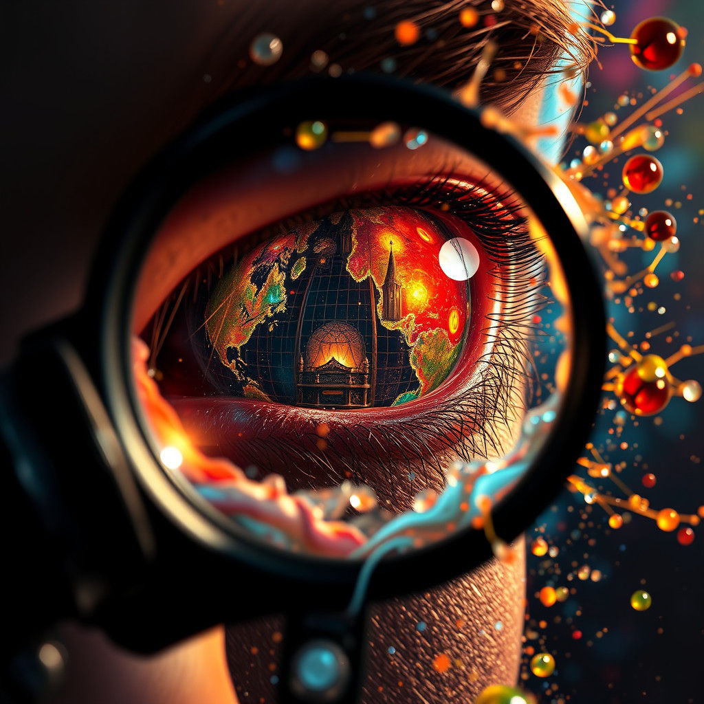 Incredible World in a Magnifying Glass: Splash Art