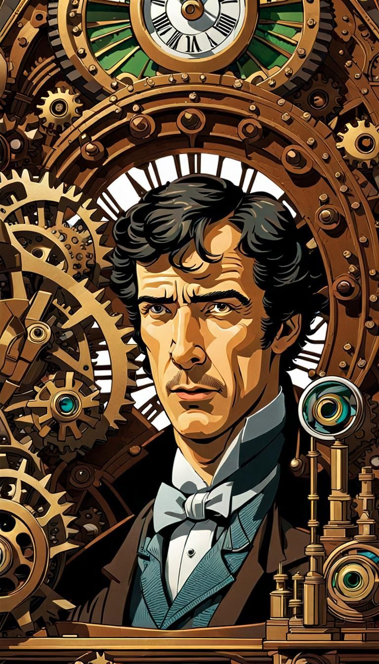 Sherlock Holmes and Prism Machine: Art Nouveau