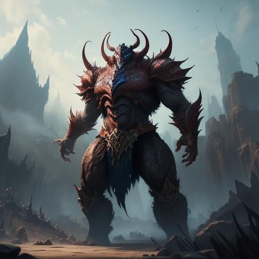 Enhanced Maternal Figure with Child, Detailed Matte Painting