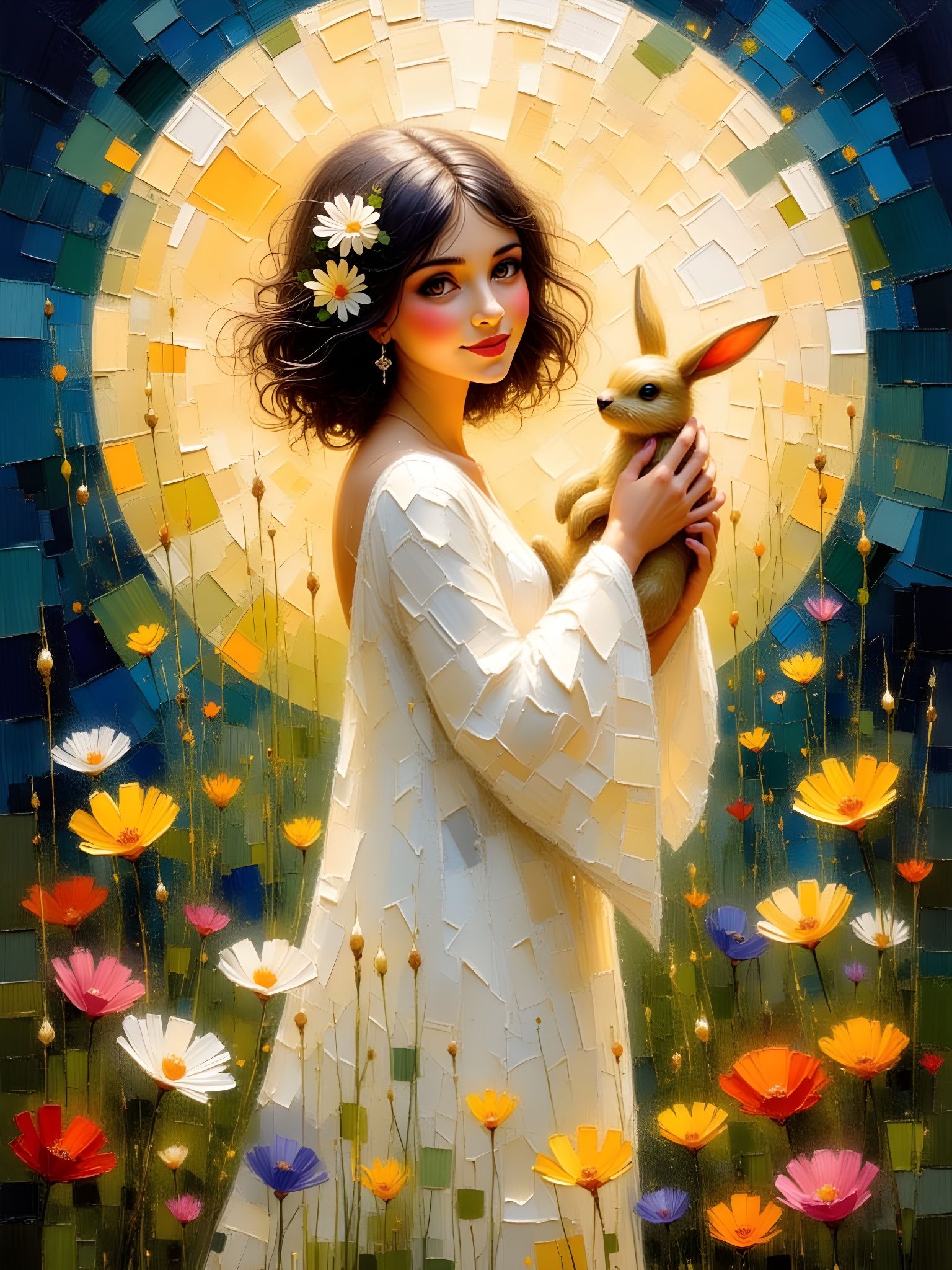 Moonchild's Affection in Lush Garden