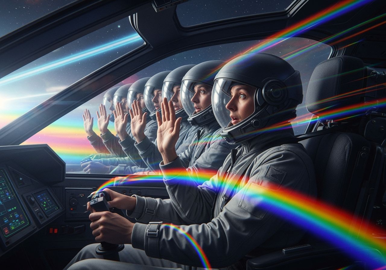 Hyperspace Pilot: Psychedelic Sci-Fi in 8K