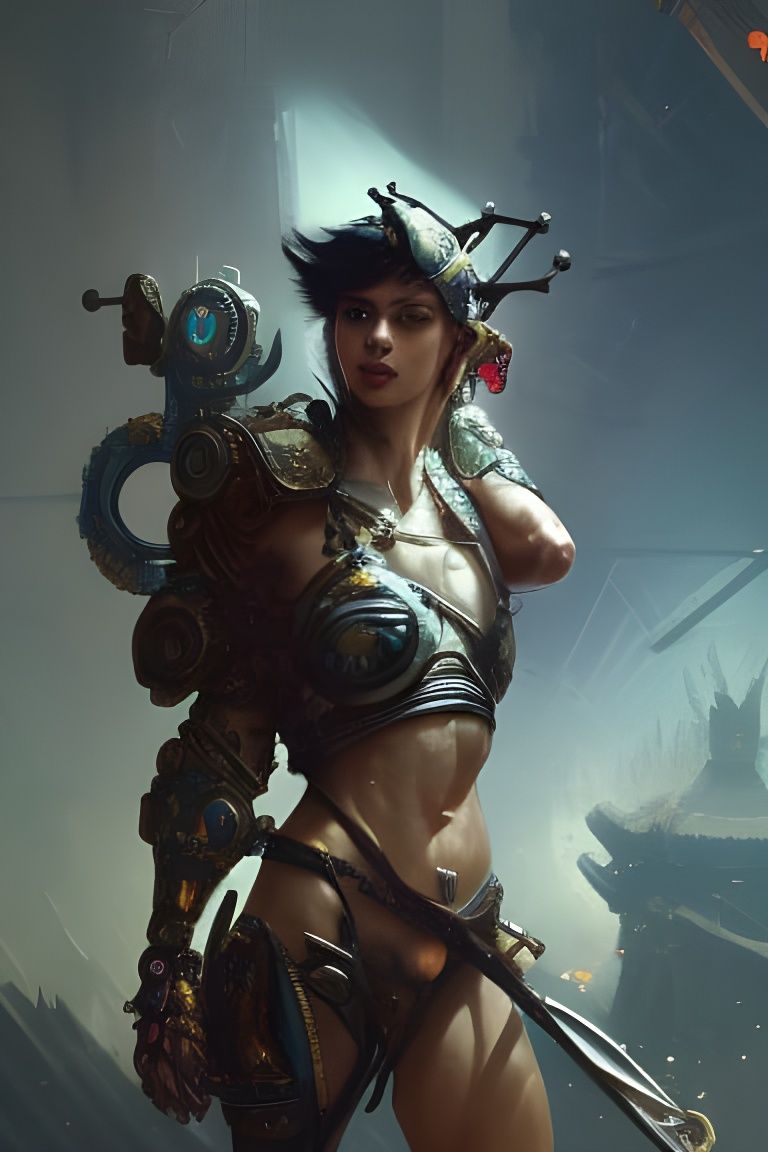 A Warrior Maiden