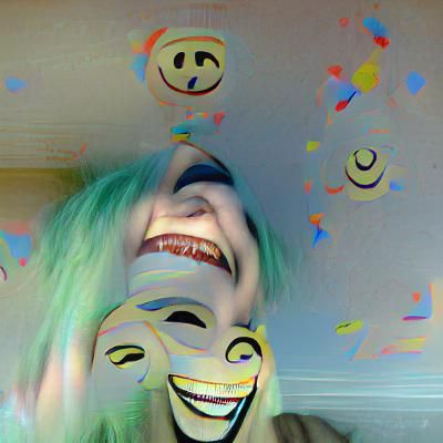 Normal Happy Person Generated by AI