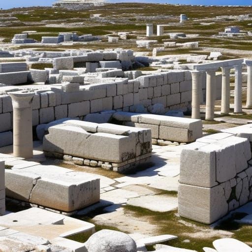 Delos Ruins: Archaeological Site in Greece