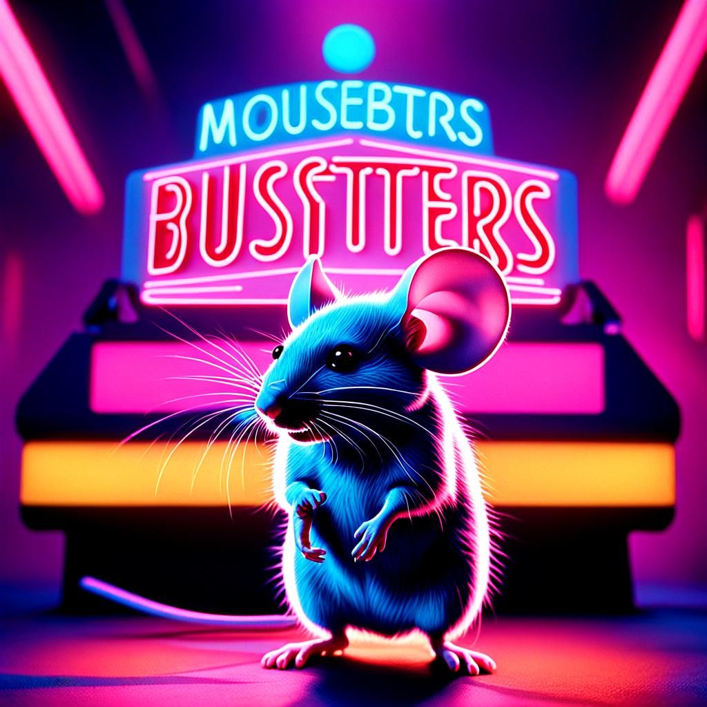 Mousebusters Sign Unveils a Heroic Mouse