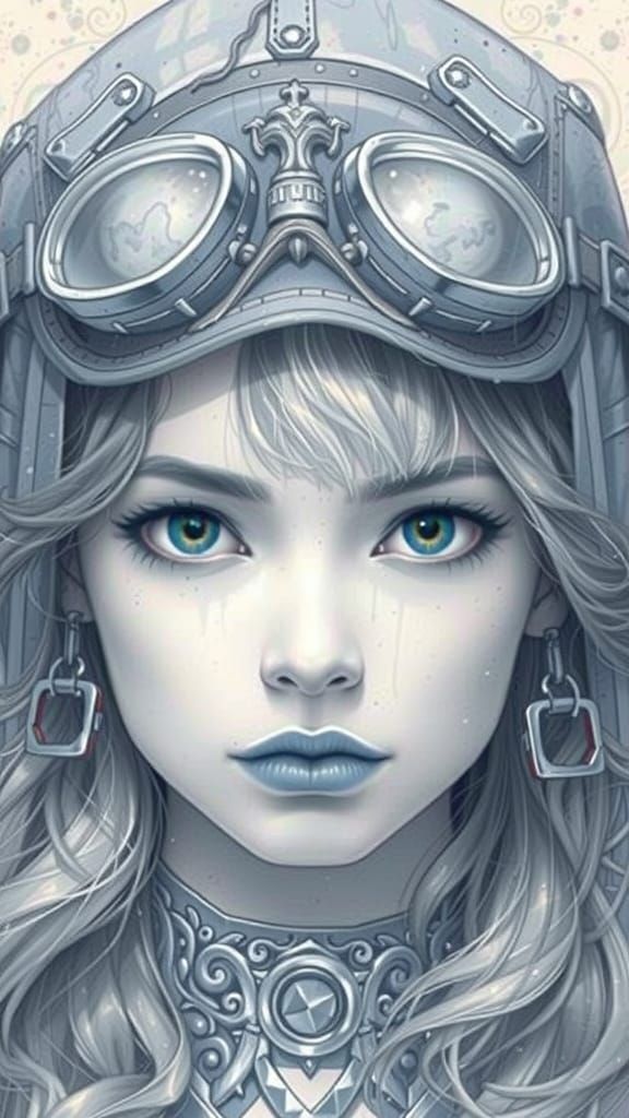 Hyperdetailed Portrait of a Young Woman, Trending Art